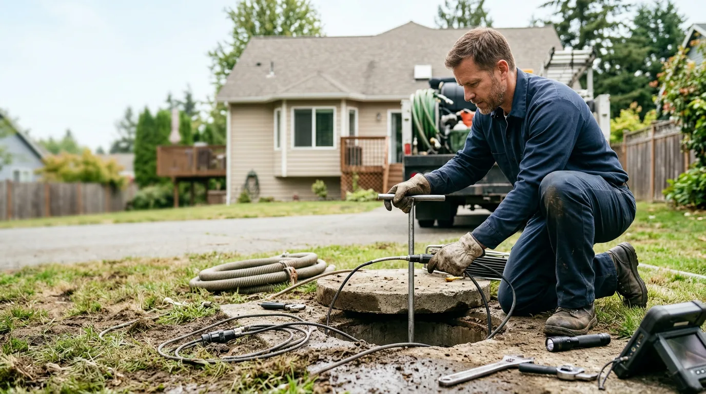 Septic Tank Pumping in Mead, WA